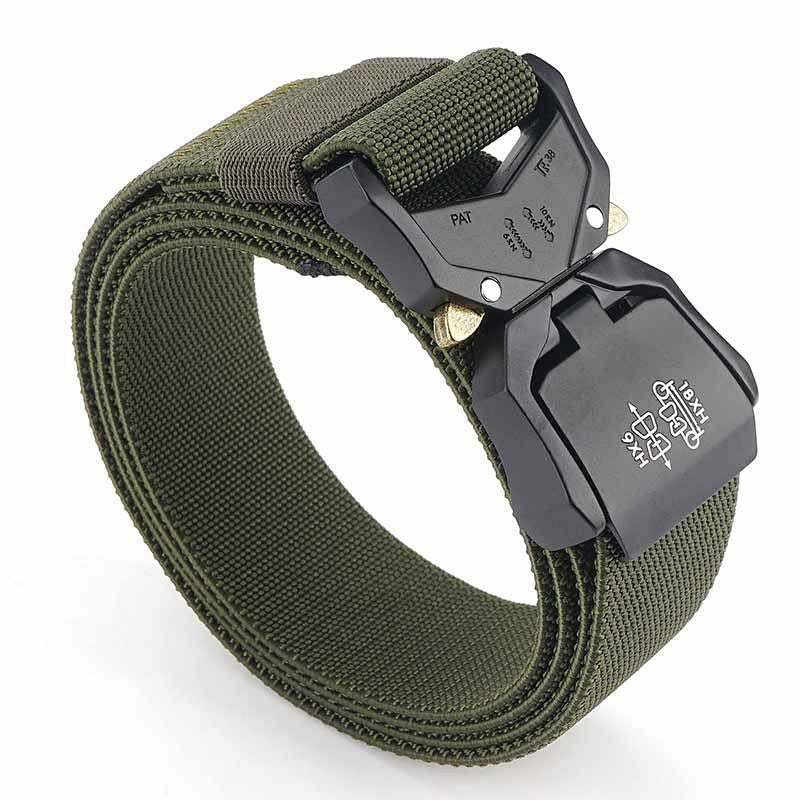 Ceinture tactique d'extérieur tissée élastique