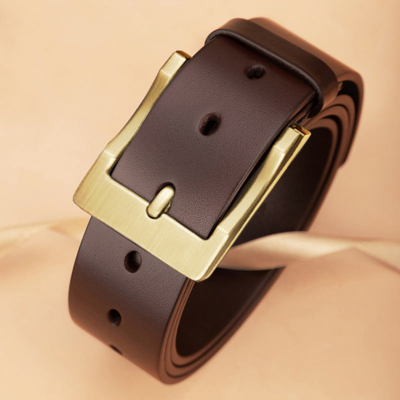 Ceinture décontractée à boucle ardillon pour homme
