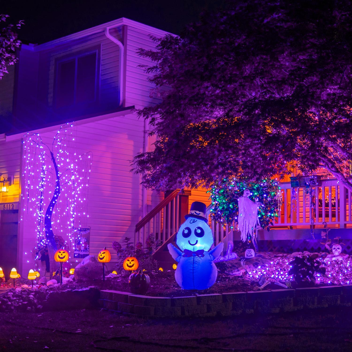LED Halloween Purple Fairy Lights