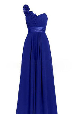 Robe longue multicolore à col incliné