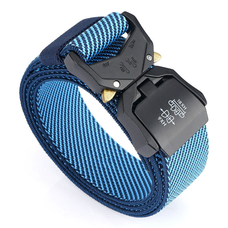 Ceinture tactique d'extérieur tissée élastique