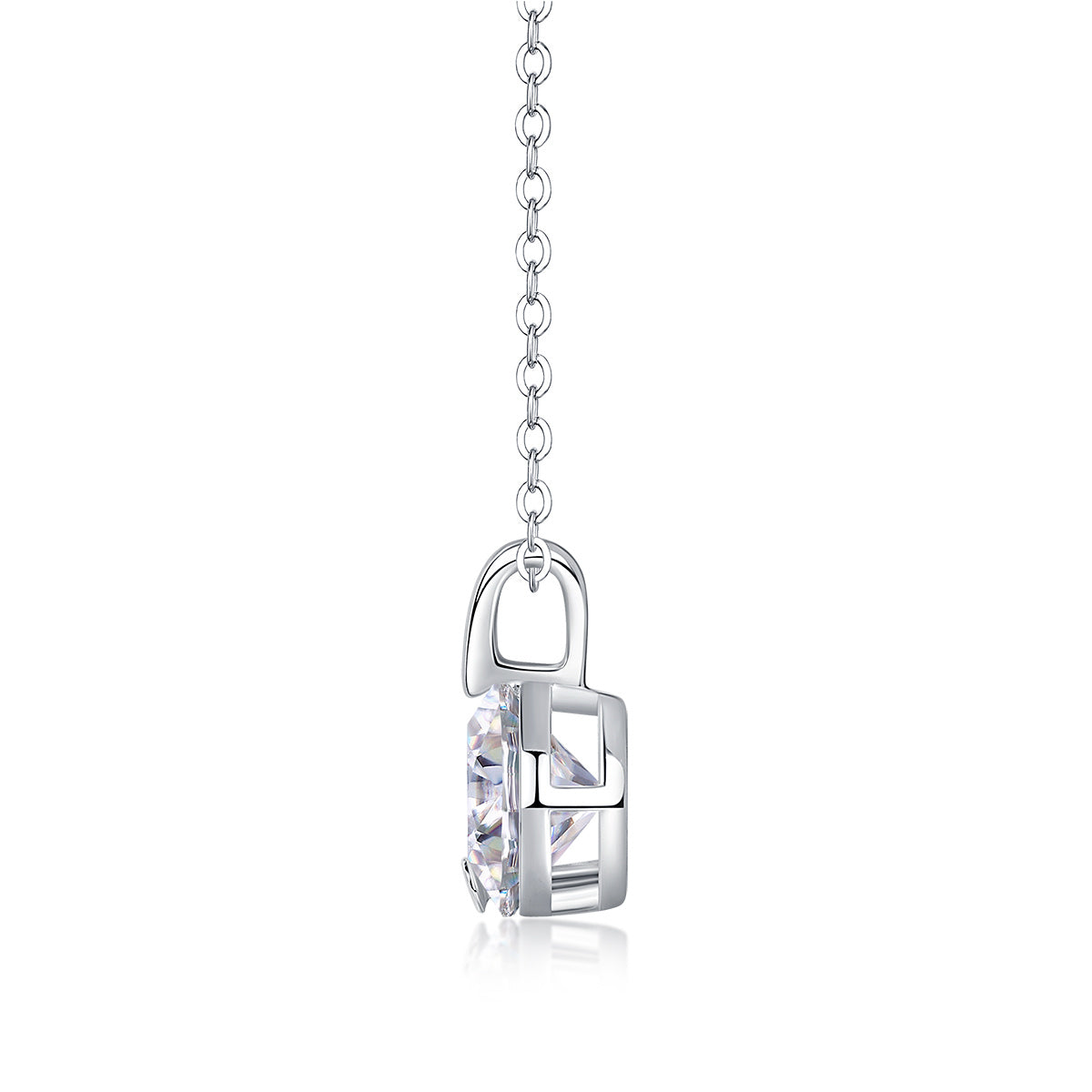 Diamond Sparkle V-Chain Necklace Set