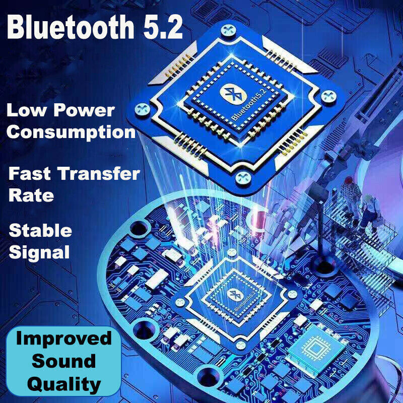 TWS Wireless 5.1 Waterproof Bluetooth Earphones