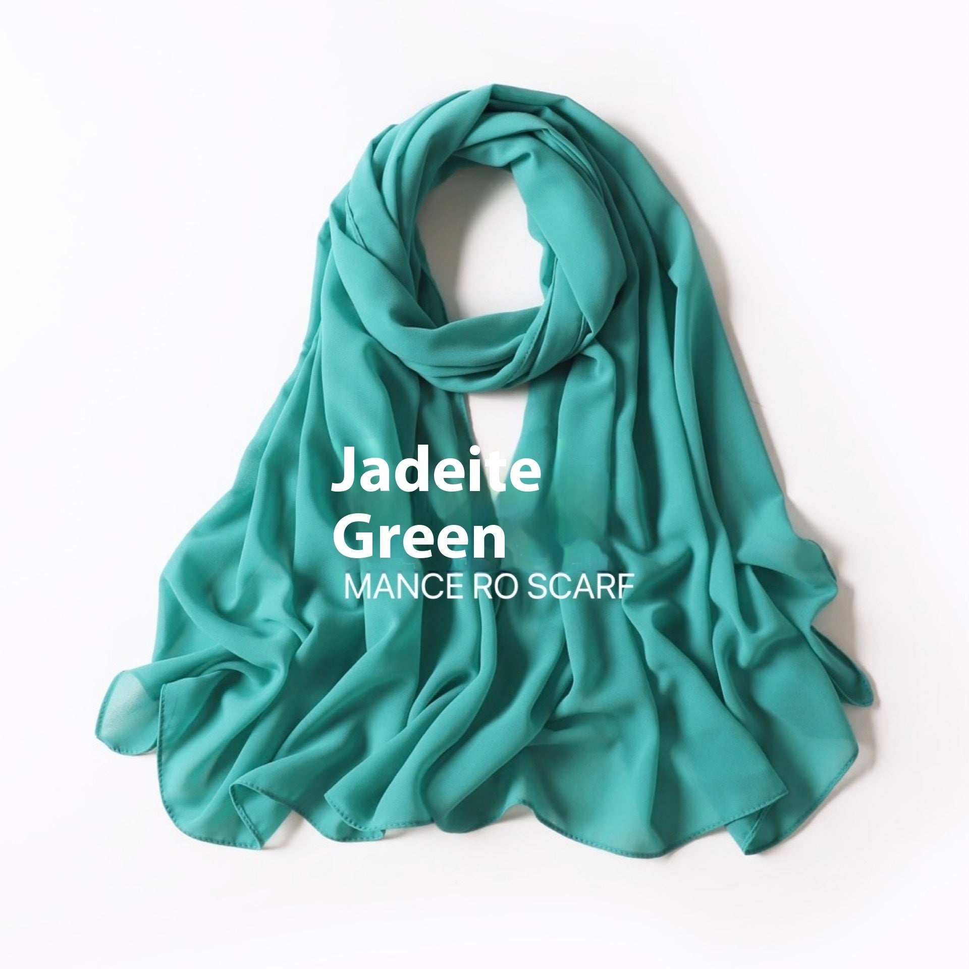 Pearl Chiffon Headscarf Veil Wrap