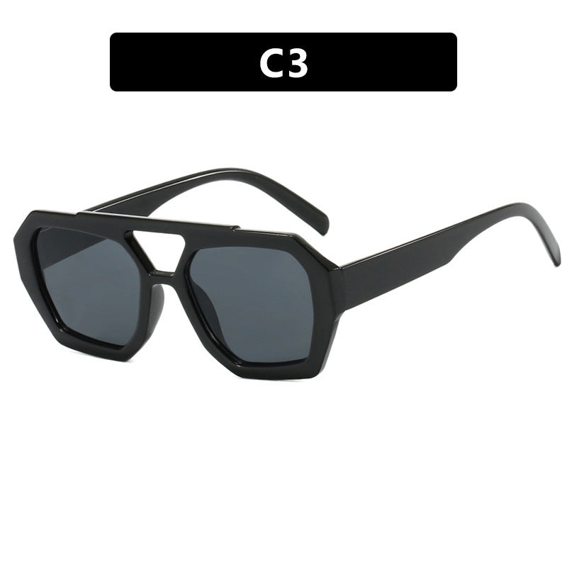 Leopard Big Frame Beach Sunglasses