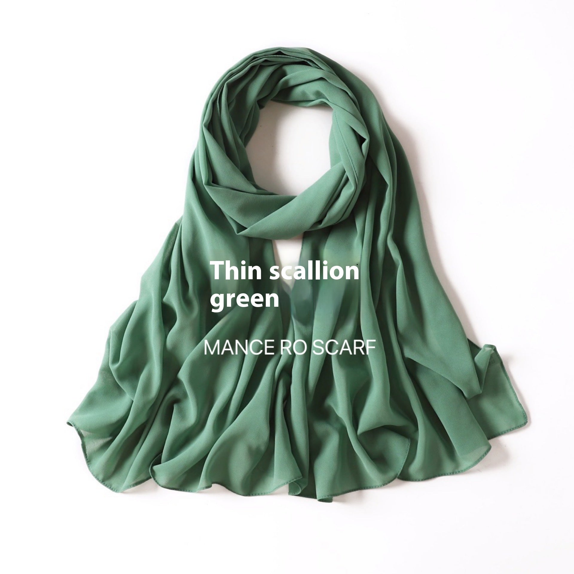 Pearl Chiffon Headscarf Veil Wrap