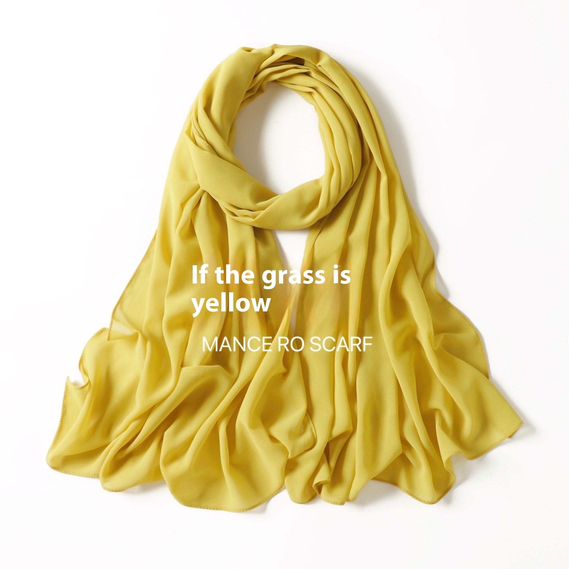 Pearl Chiffon Headscarf Veil Wrap