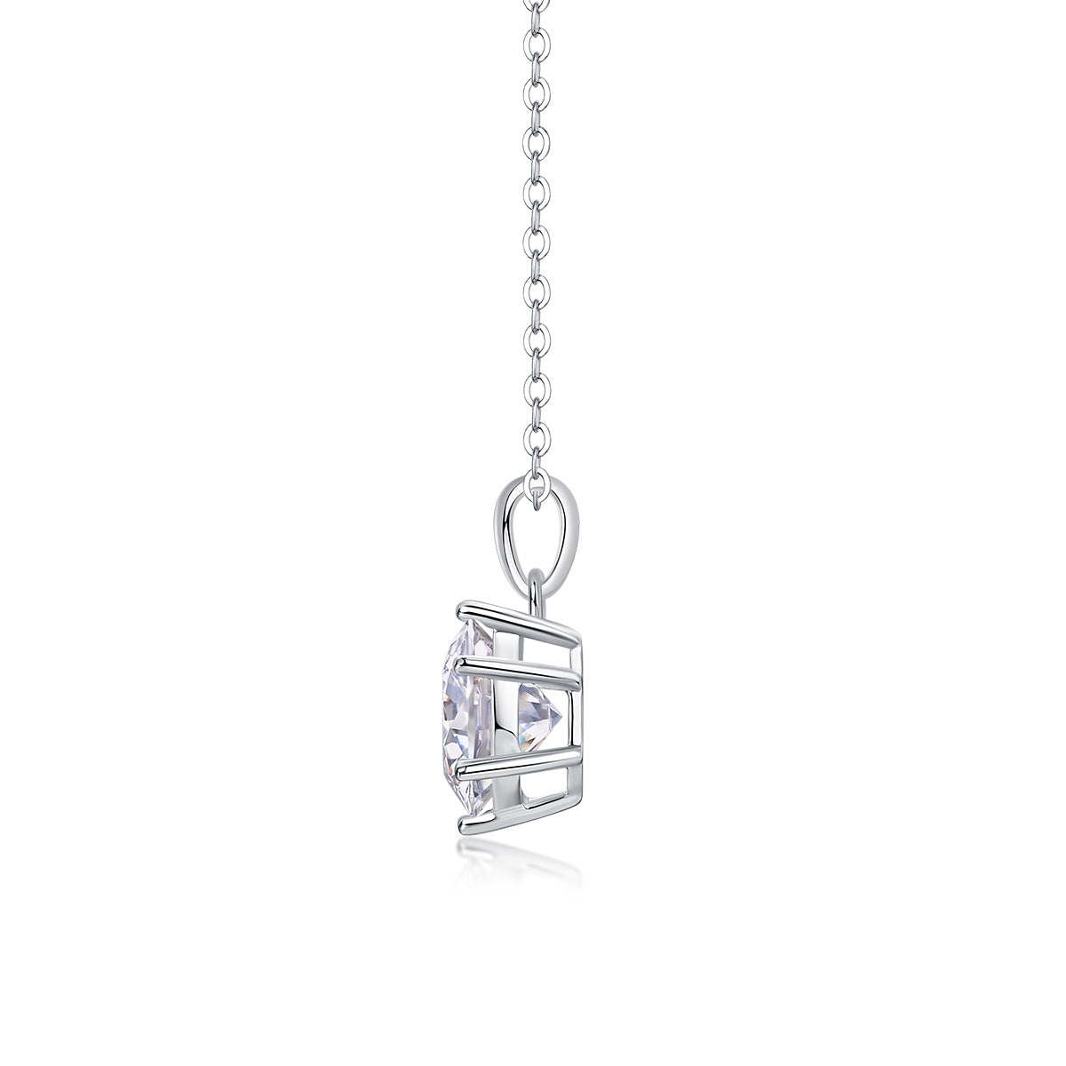 Refreshing Breeze Moissanite Necklace Set