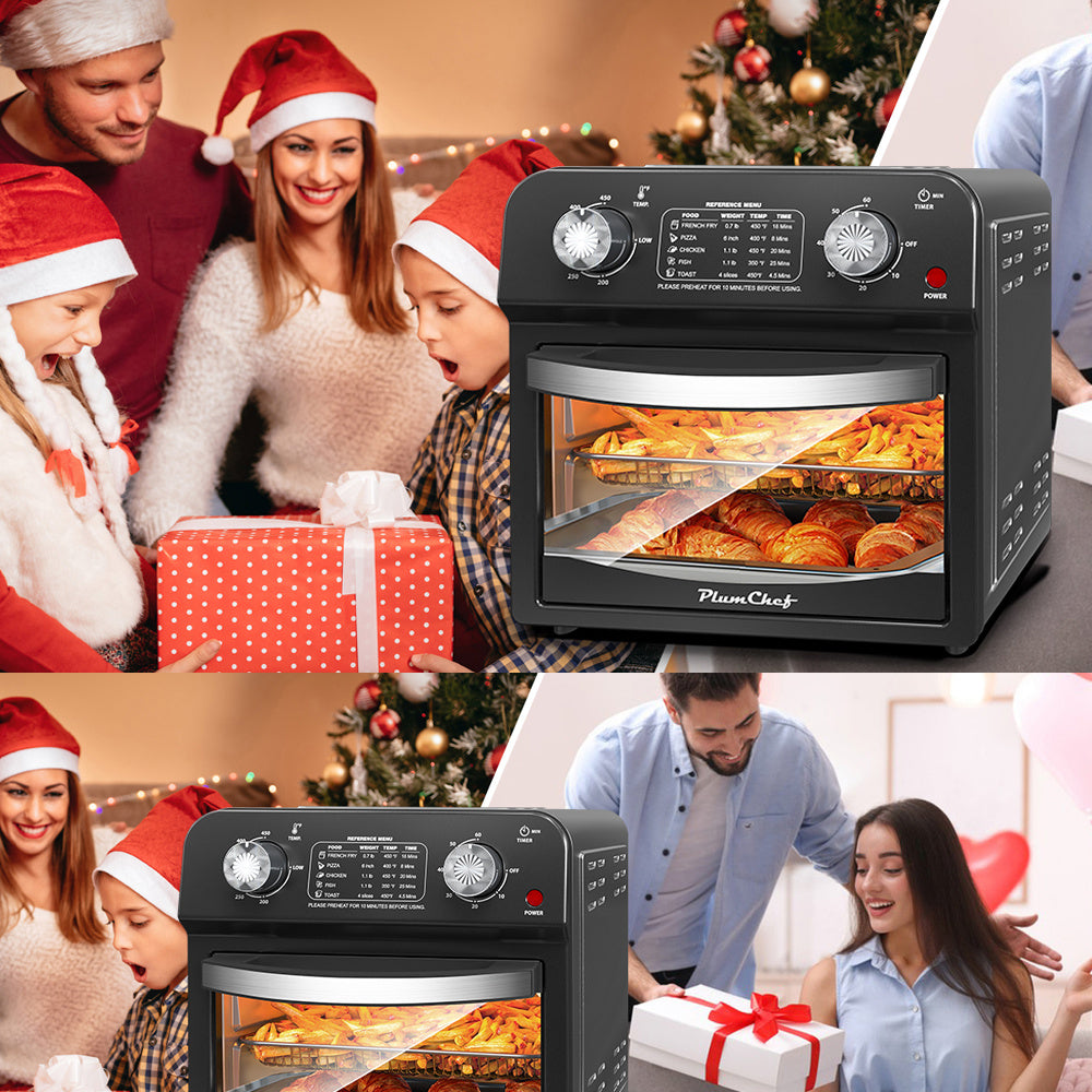12.5 Qt Air Fryer with Dual Knob Controls