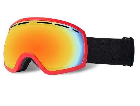 Large Spherical Ski Goggles – Anti-Fog