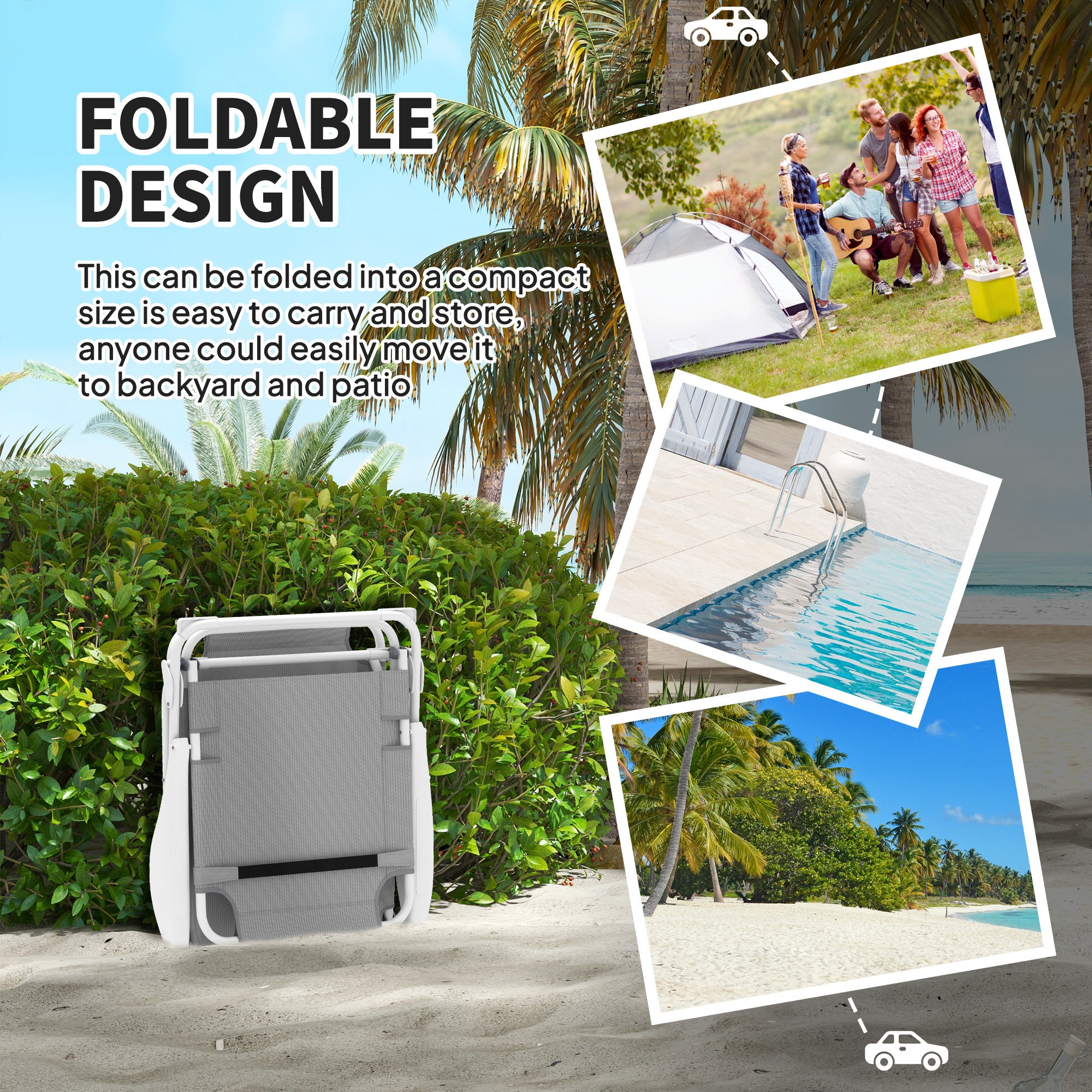 Beach & Lounge Chairs – Weekday Delivery Only