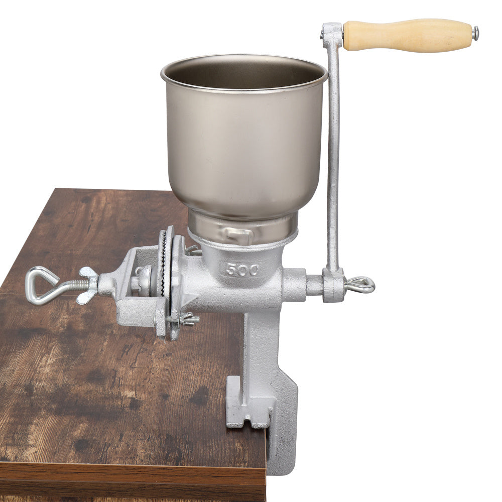 American Silver Stainless Steel Hand Grinder